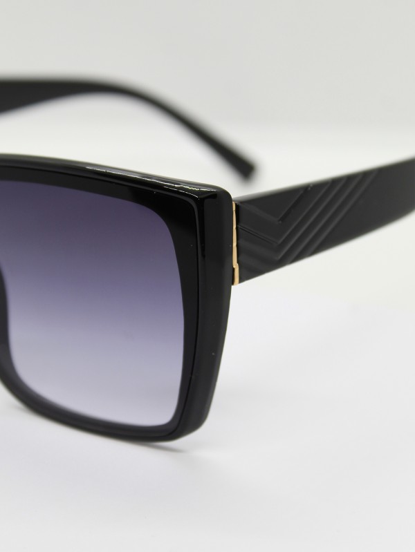 Lente de Sol Color Negro-Gris