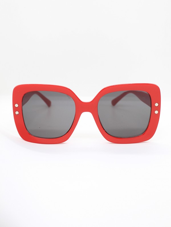 Lente de Sol Color Rojo