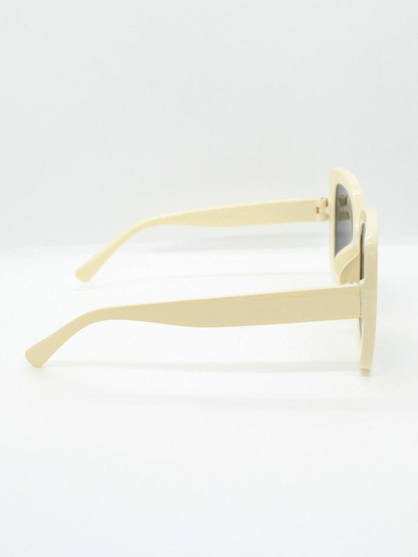 Lente de Sol Color Crema