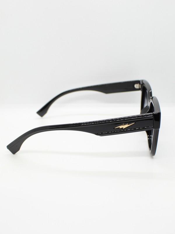 Lente de Sol Color Negro-Brillante Polarizado