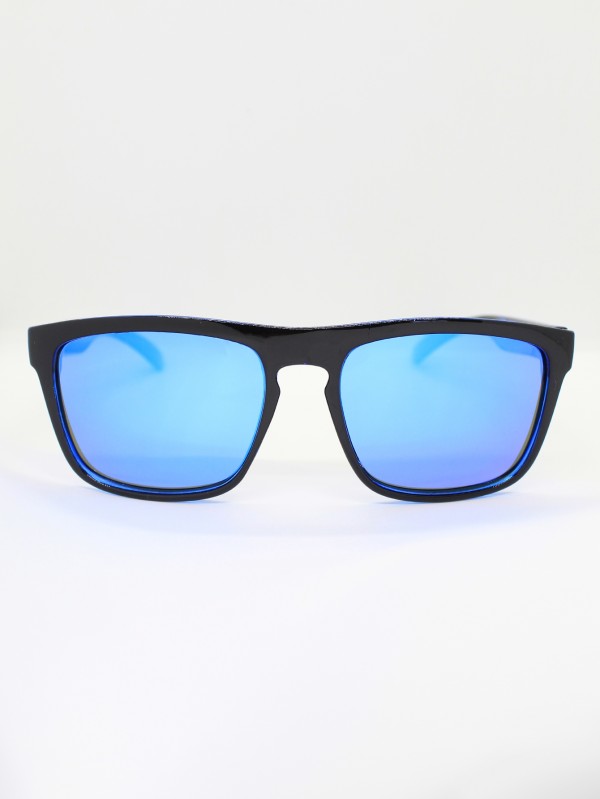 Lente de Sol Polarizado Color Negro Azul