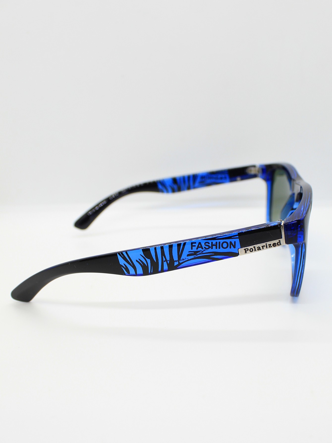 Lente de Sol Polarizado Color Negro Azul