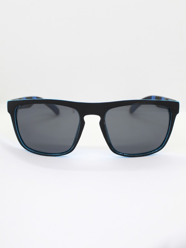 Lente de Sol Polarizado Color Celeste negro