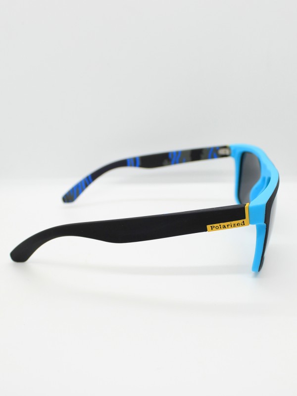 Lente de Sol Polarizado Color Celeste negro