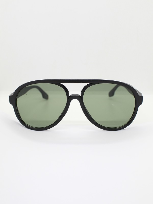 Lente de Sol Color Negro-Verde