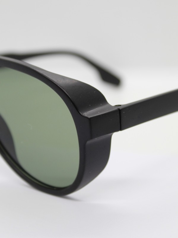 Lente de Sol Color Negro-Verde