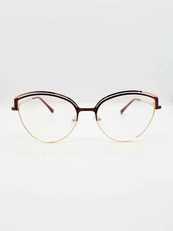 Marco para Lente Optico Color Rojo