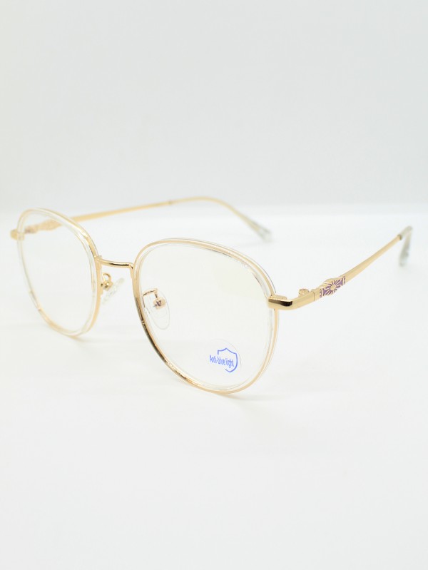 Lente de Filtro Azul Color Dorado