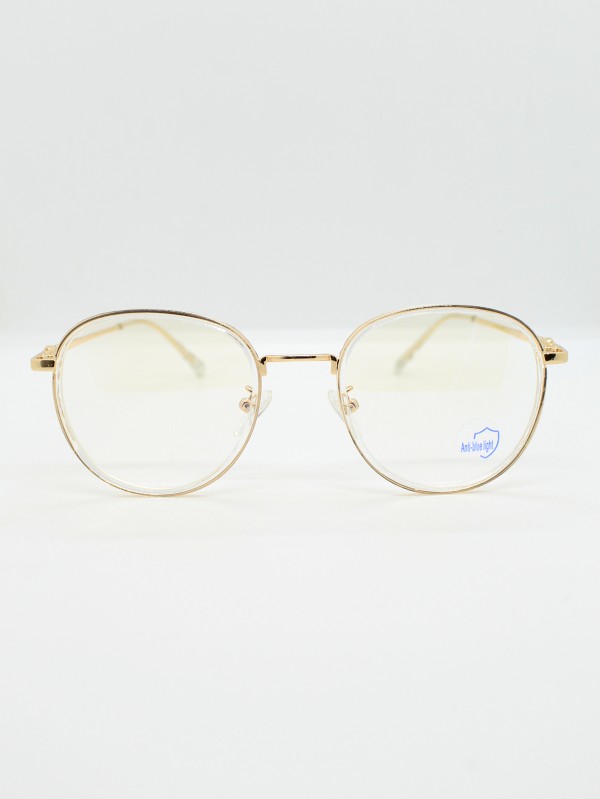 Lente de Filtro Azul Color Dorado