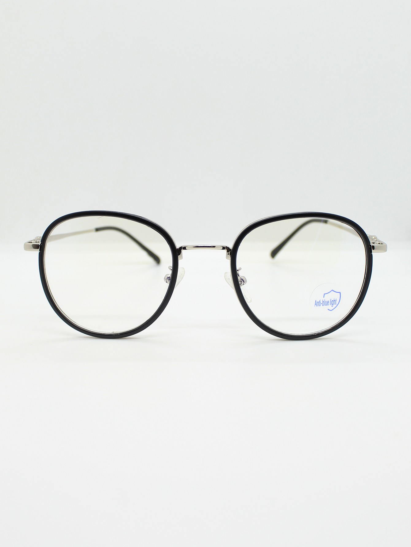 Lente de Filtro Azul Color Negro Plata