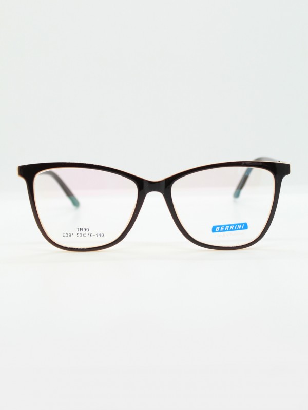 Marco para Lente Optico Color Negro rosado 3un