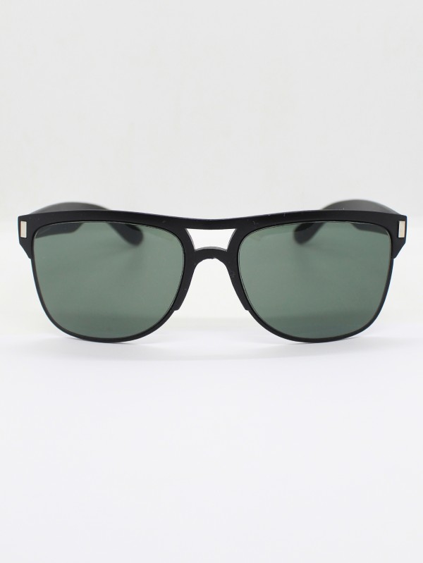 Lente de Sol Color Negro-Verde