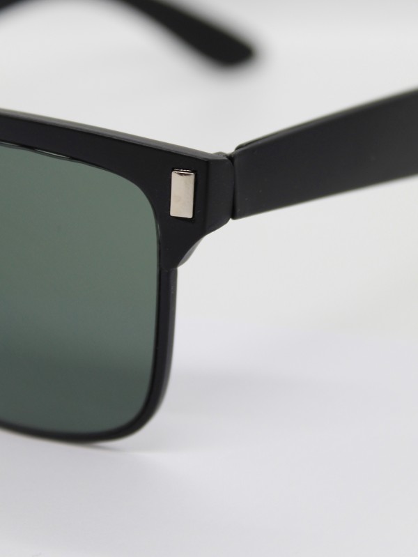 Lente de Sol Color Negro-Verde