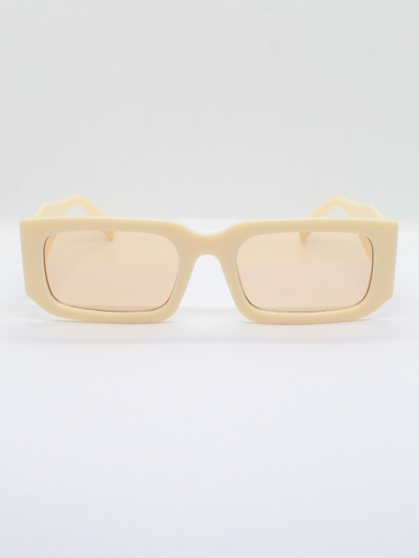 Lente de Sol Color Crema