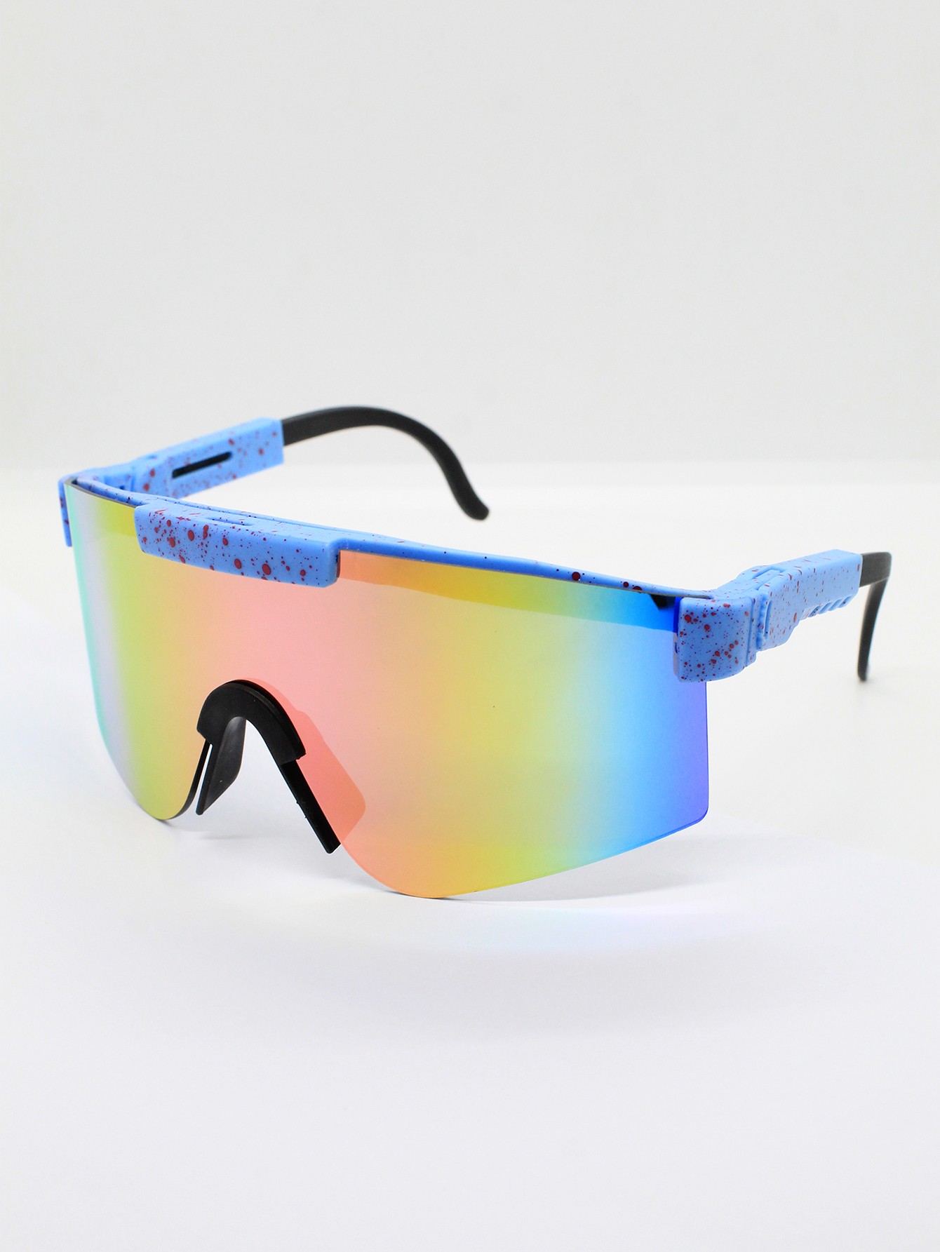 Lente de Sol Color celeste negro