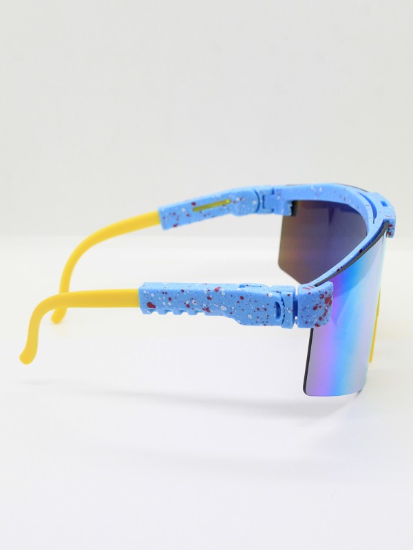 Lente de Sol Polarizado Color celeste amarillo