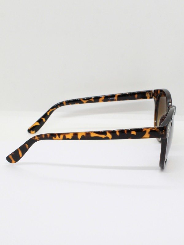 Lente de Sol Color Print Cafe Degradado