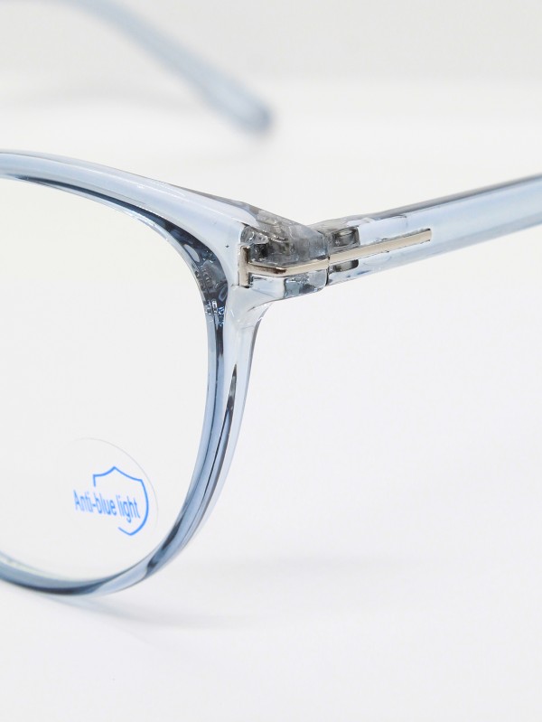 Lente de Filtro Azul Color azul plata