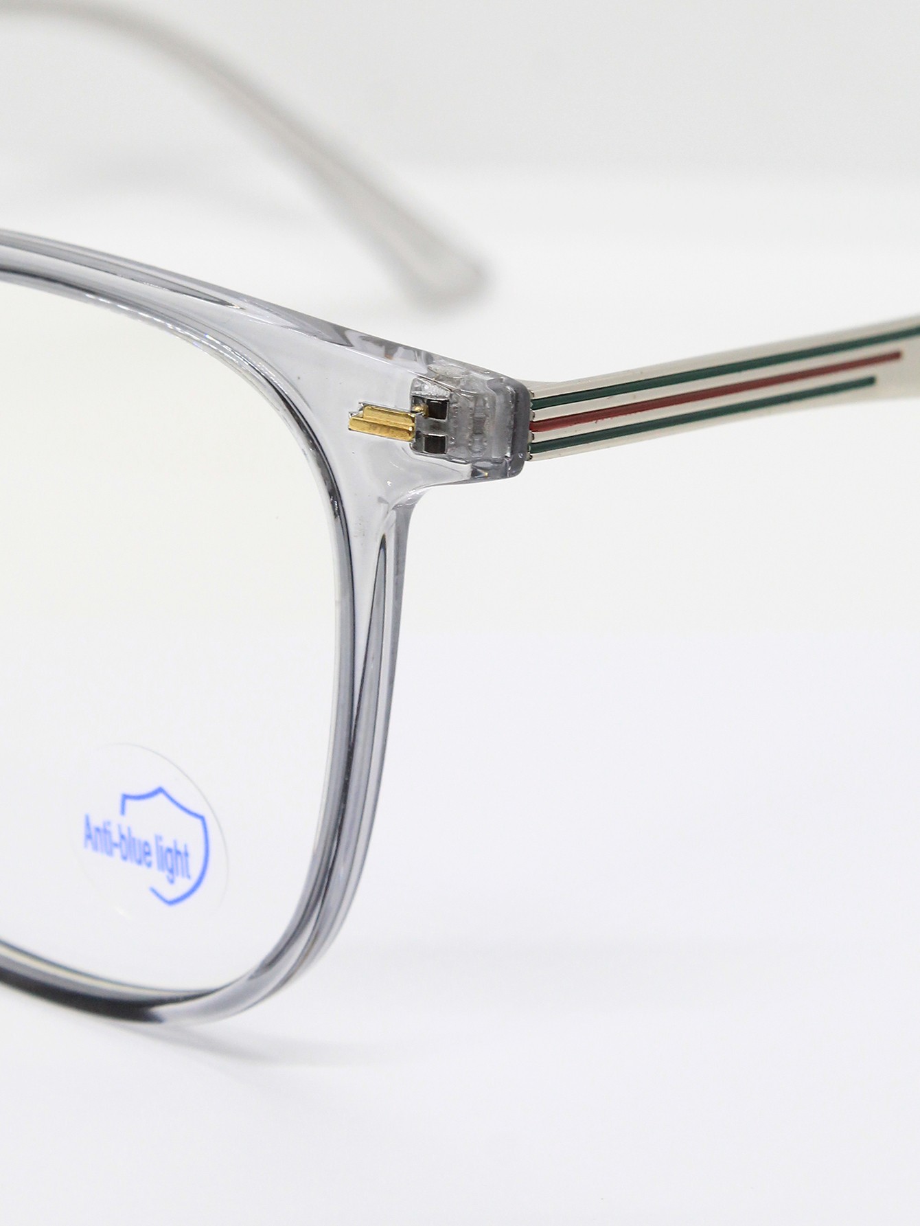 Lente de Filtro Azul Color Gris Plata