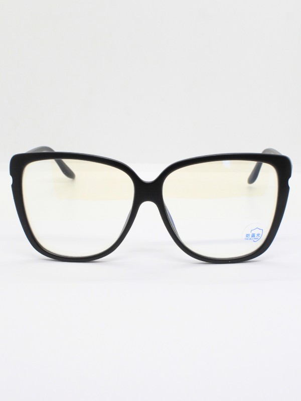 Lente de Filtro Azul Color Negro opaco