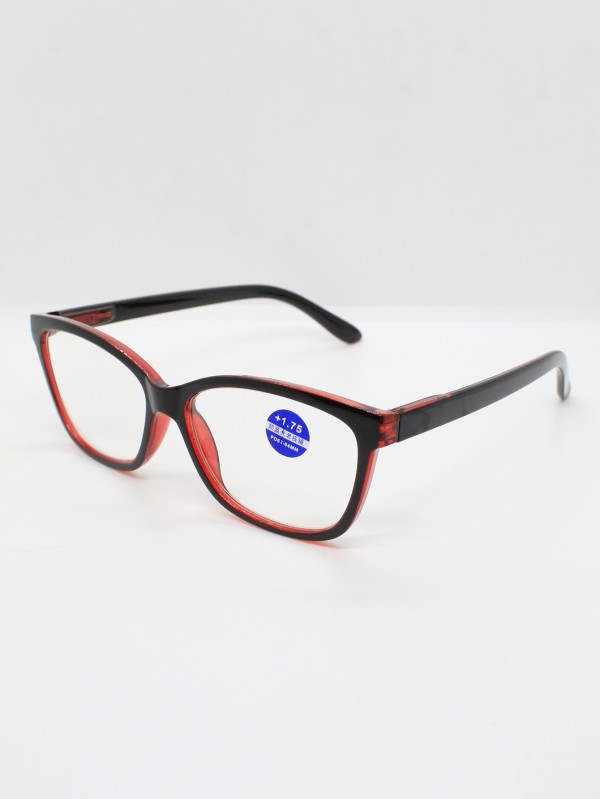 Lente de con Aumento +1.75 Color rojo