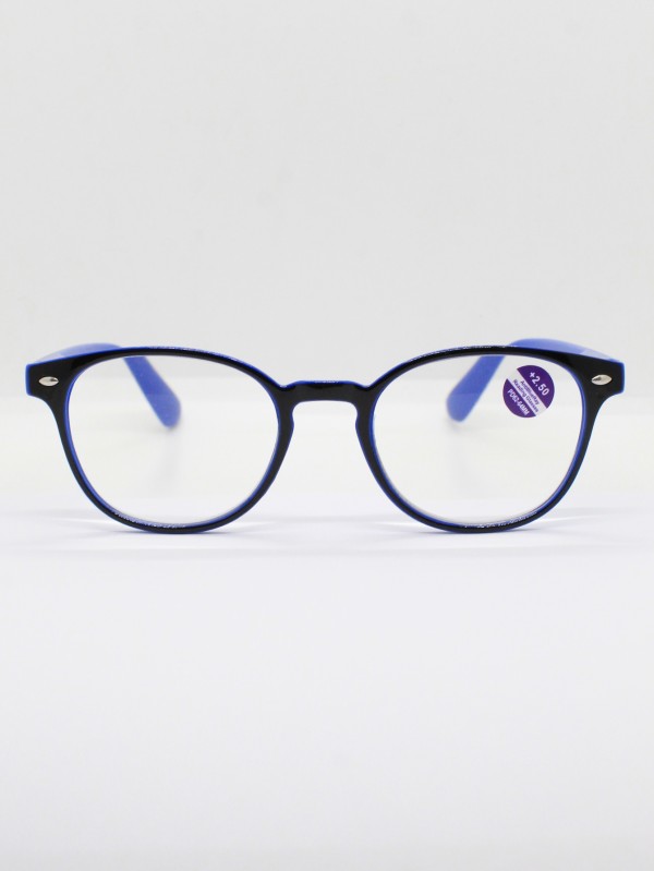 Lente de con Aumento +2.50 Color azul