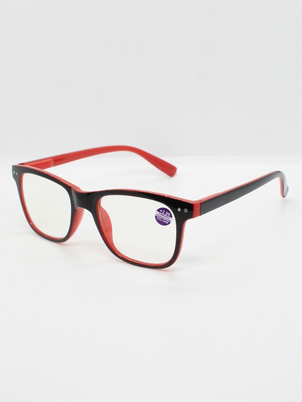 Lente de con Aumento +2.00 Color Rojo