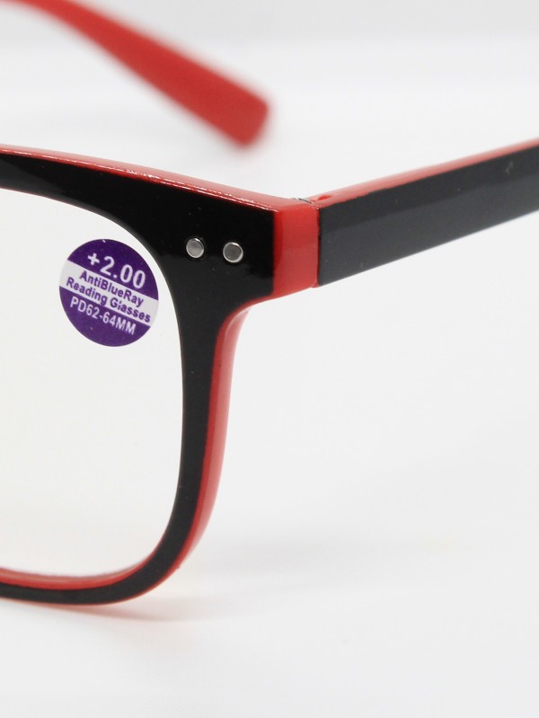 Lente de con Aumento +2.00 Color Rojo