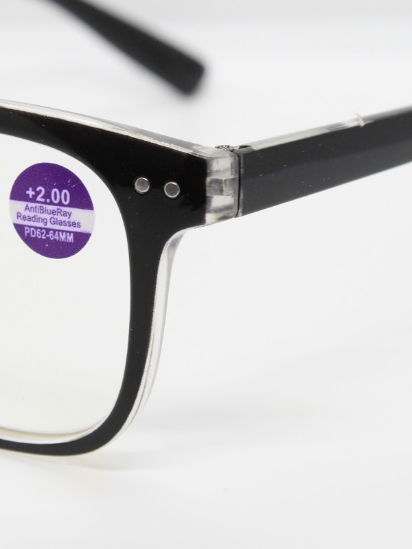 Lente de con Aumento +2.00 Color negro