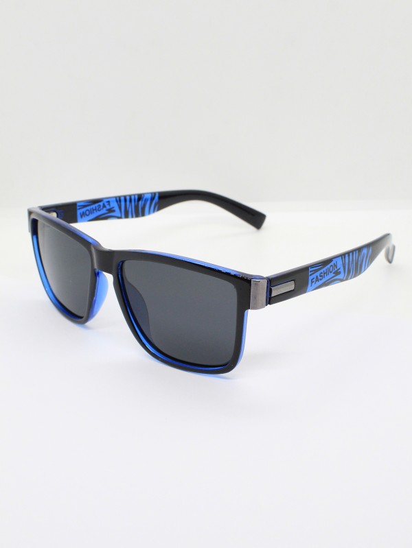 Lente de Sol Polarizado Color Azul cebra