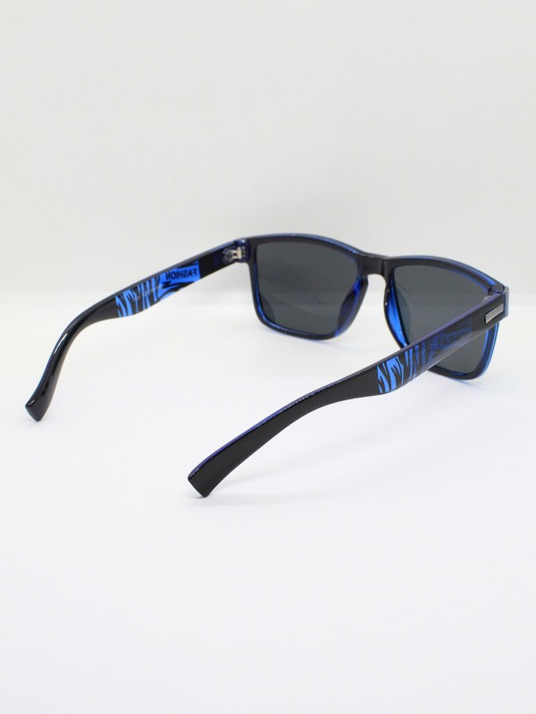 Lente de Sol Polarizado Color Azul cebra