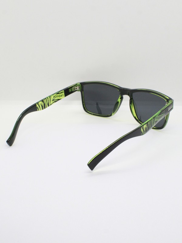 Lente de Sol Polarizado Color Verde Negro
