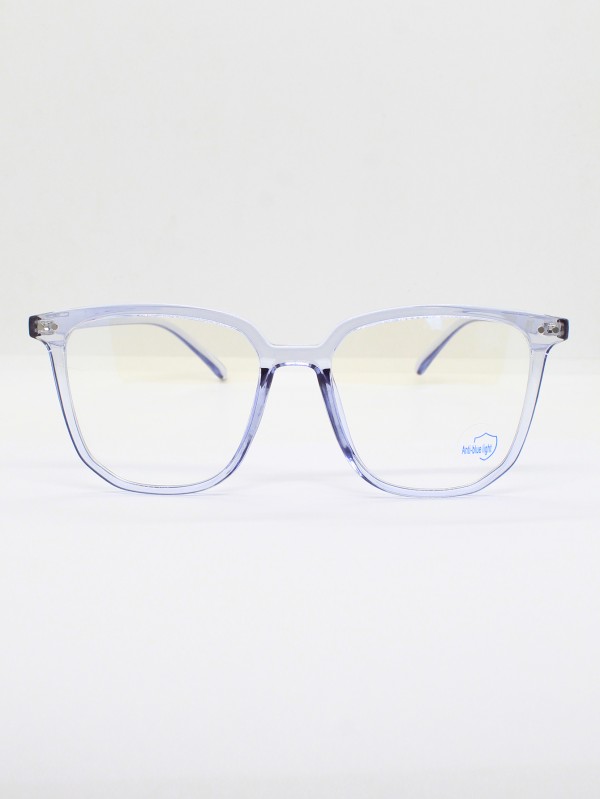 Lente de Filtro Azul Color Transparente azul