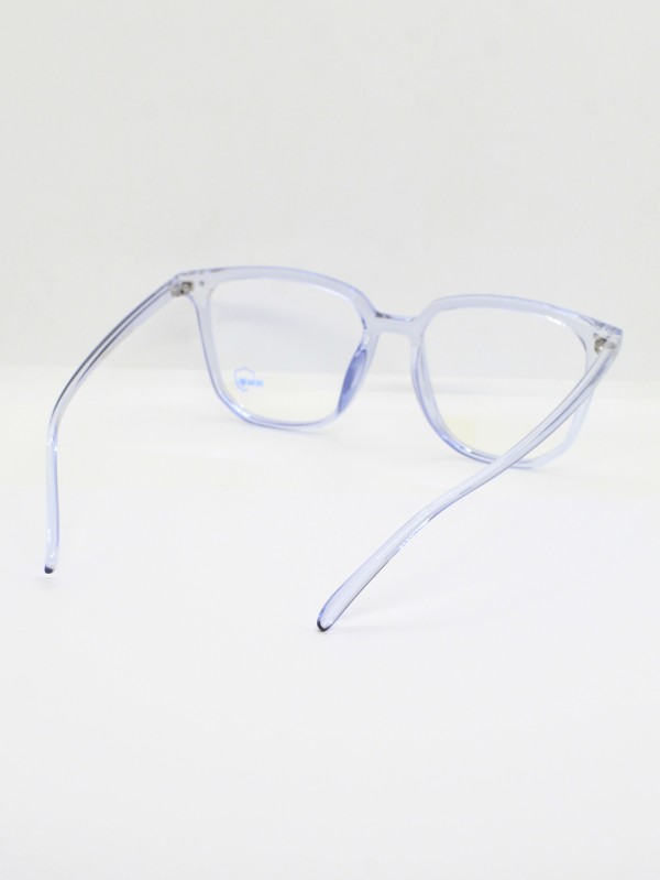 Lente de Filtro Azul Color Transparente azul