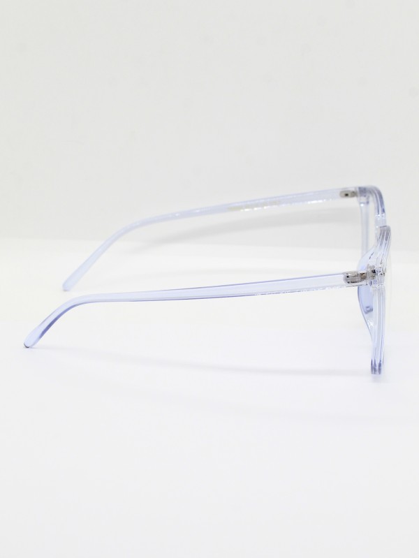 Lente de Filtro Azul Color Transparente azul