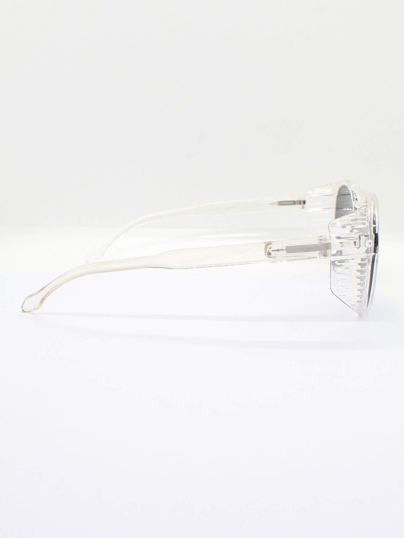 Lente de Sol Color Transparente Plata