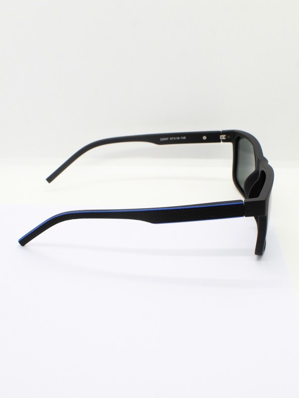 Lente de Sol Polarizado Color Negro Azul