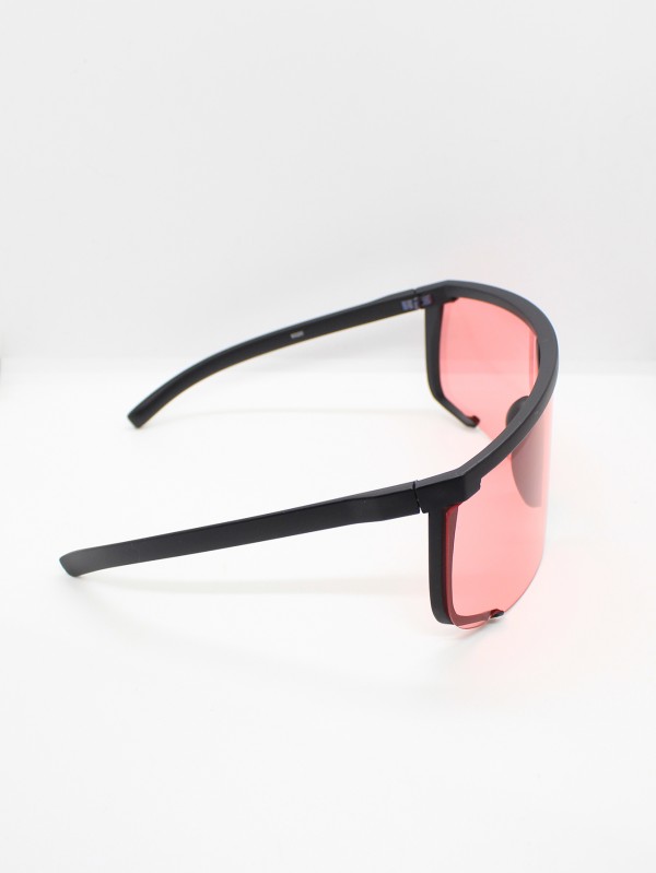 Lente de Sol Color Negro-Rosado