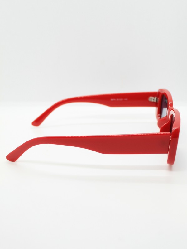 Lente de Sol Color Rojo