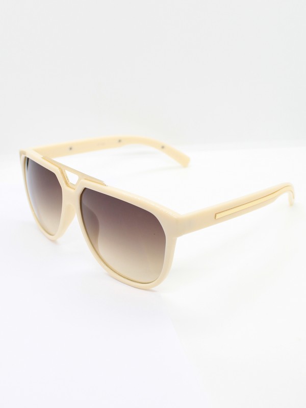 Lente de Sol Color Crema