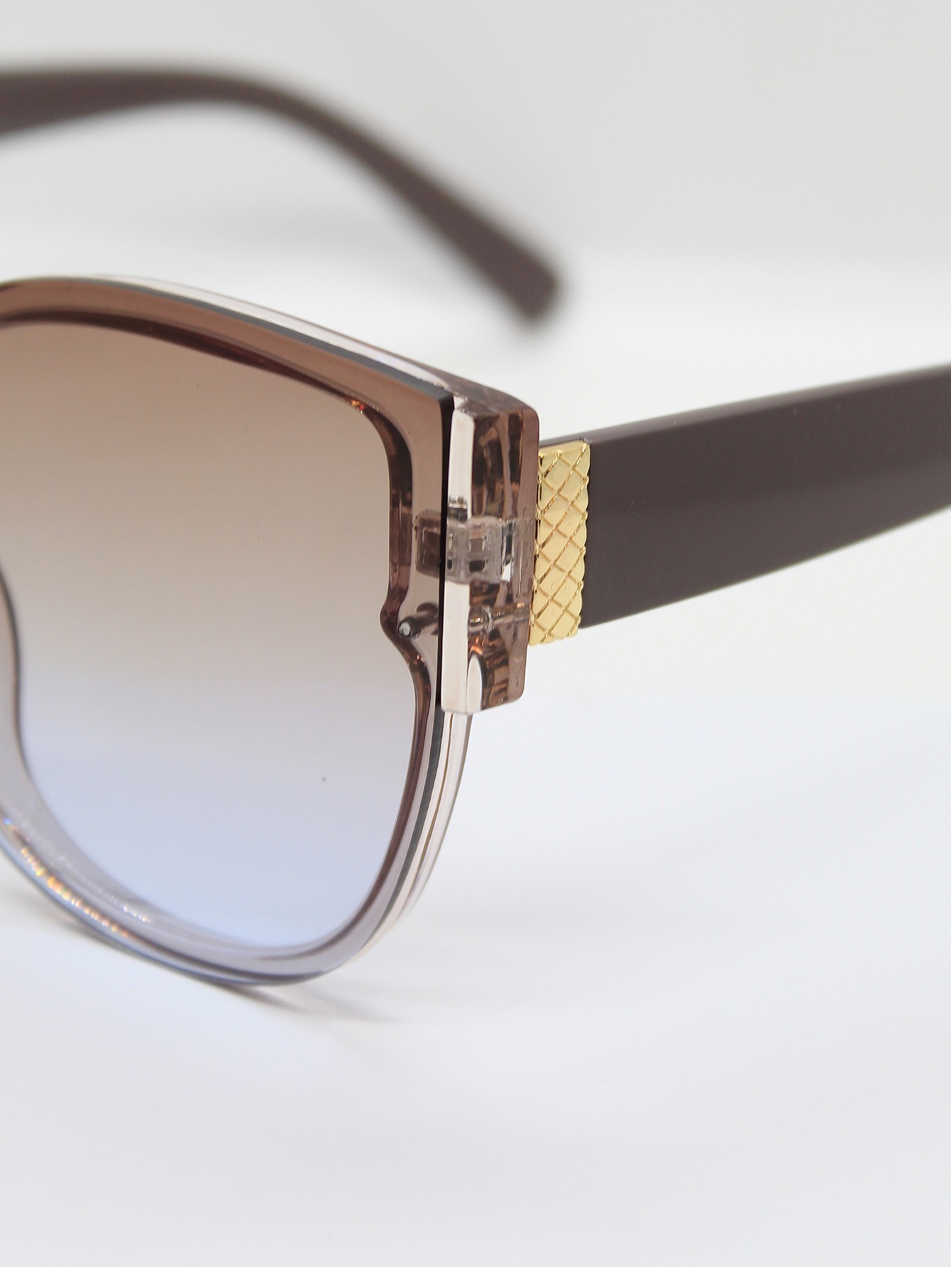 Lente de Sol Color Cafe-Gris