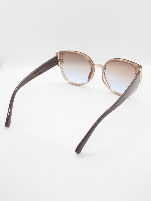 Lente de Sol Color Cafe-Gris